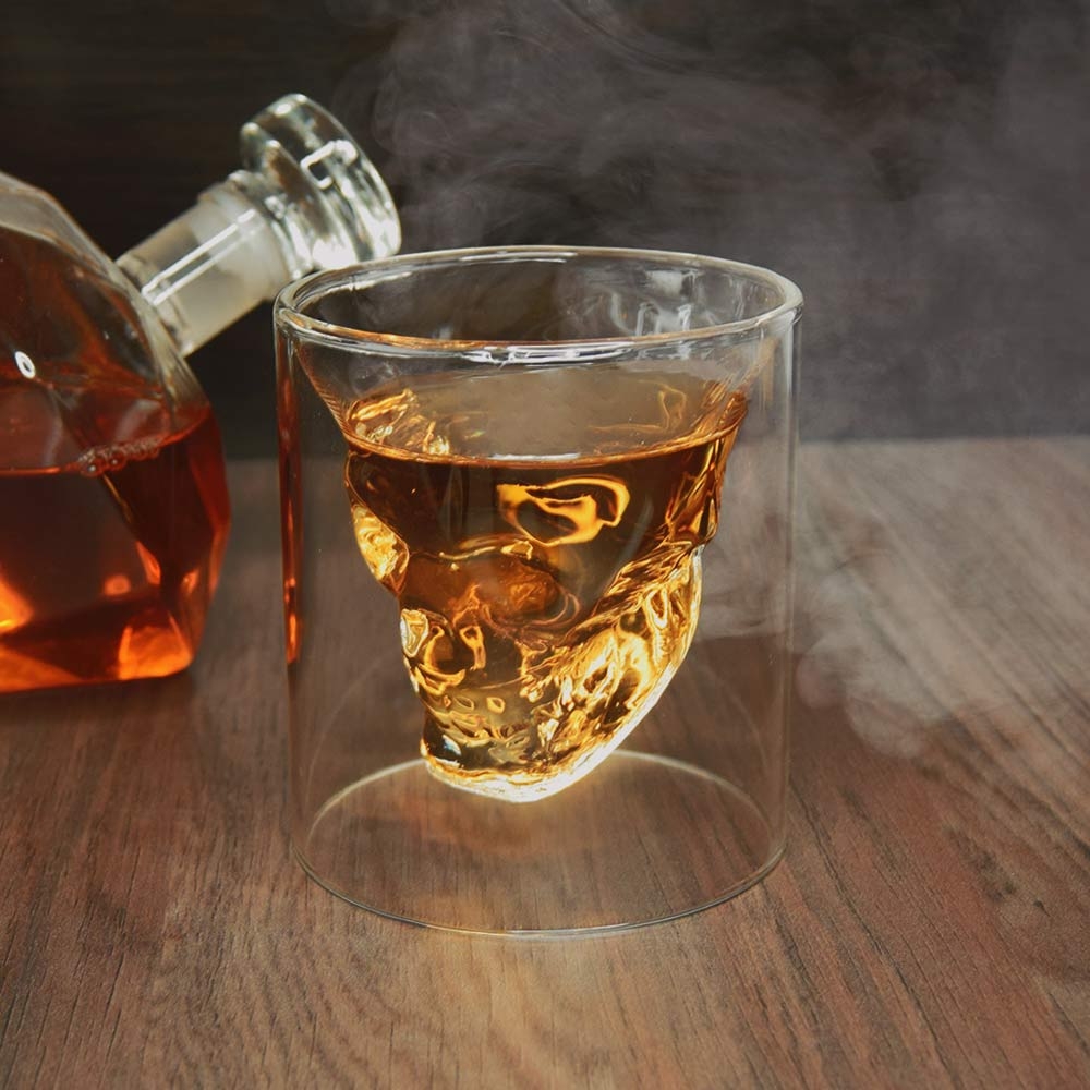 Skull Glass - Doodshoofd Shot glas - Doodhoofd Whiskey Glas