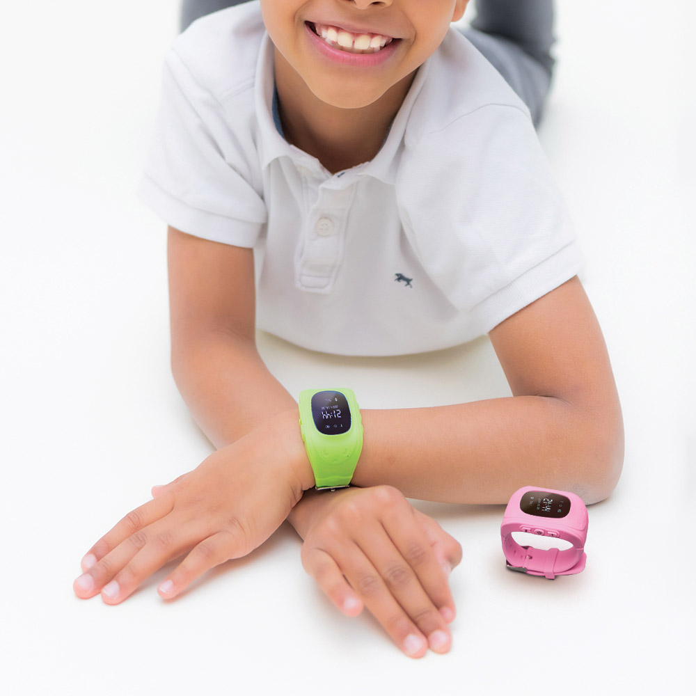 GPS Horloge Kind - V2 - Weet Altijd Waar Je Kind Zich Bevindt - Android en iOS - SOS knop - GPS Tracker