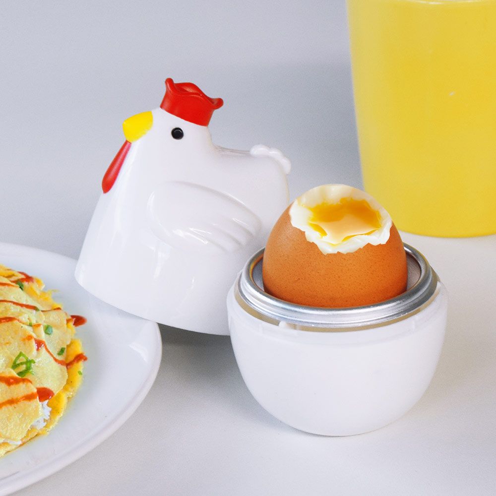 Magnetron eierkoker klaar in 3 5 min herbruikbare ei koker Microwave egg boiler